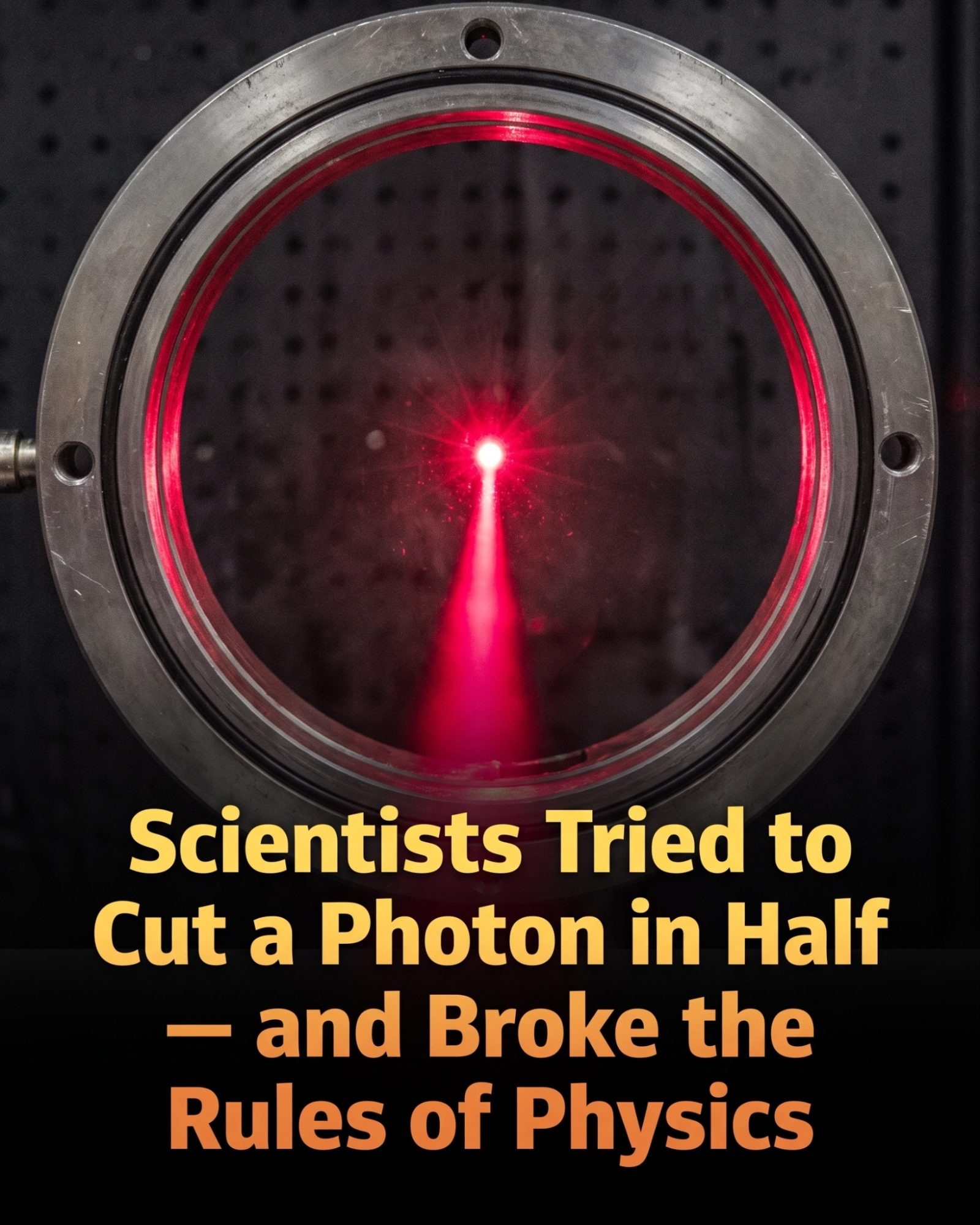 Photon Split Experiment Challenges Physics Rules