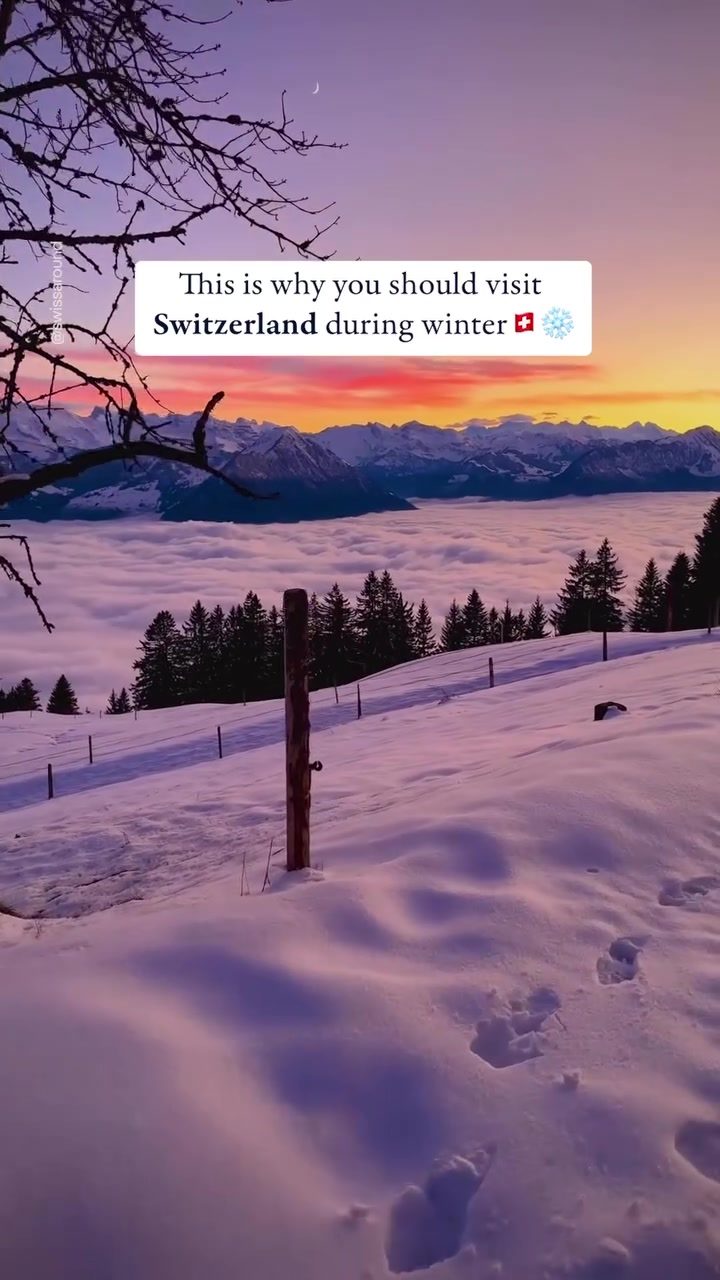 Winter's Charm in Switzerland: A guide to its scenic snow-covered landscapes