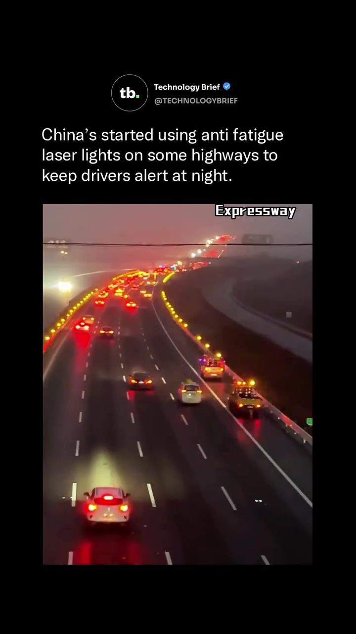 China's Anti-Fatigue Laser Lights: A New Highway Safety Innovation