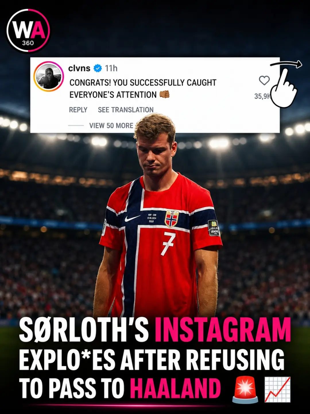 Sørloth's Controversial Decision: Why Not Passing to Haaland Sparked Global Debate