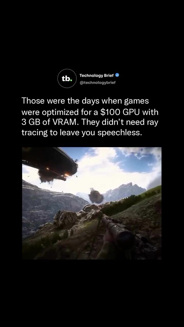 **Evolution of Gaming GPU Optimization: From 3GB VRAM to Ray Tracing**