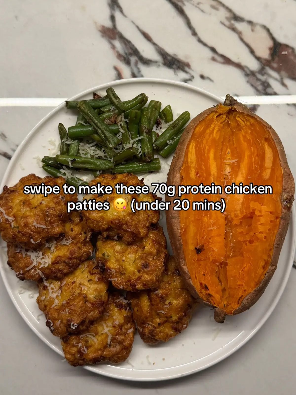 **Air Fryer Chicken Patties: 70g Protein in 20 Minutes**