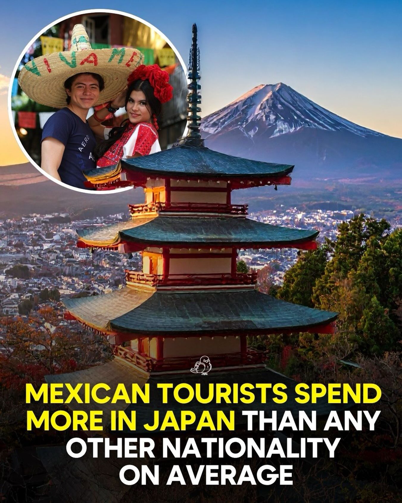 Mexican Tourists Lead Spending in Japan