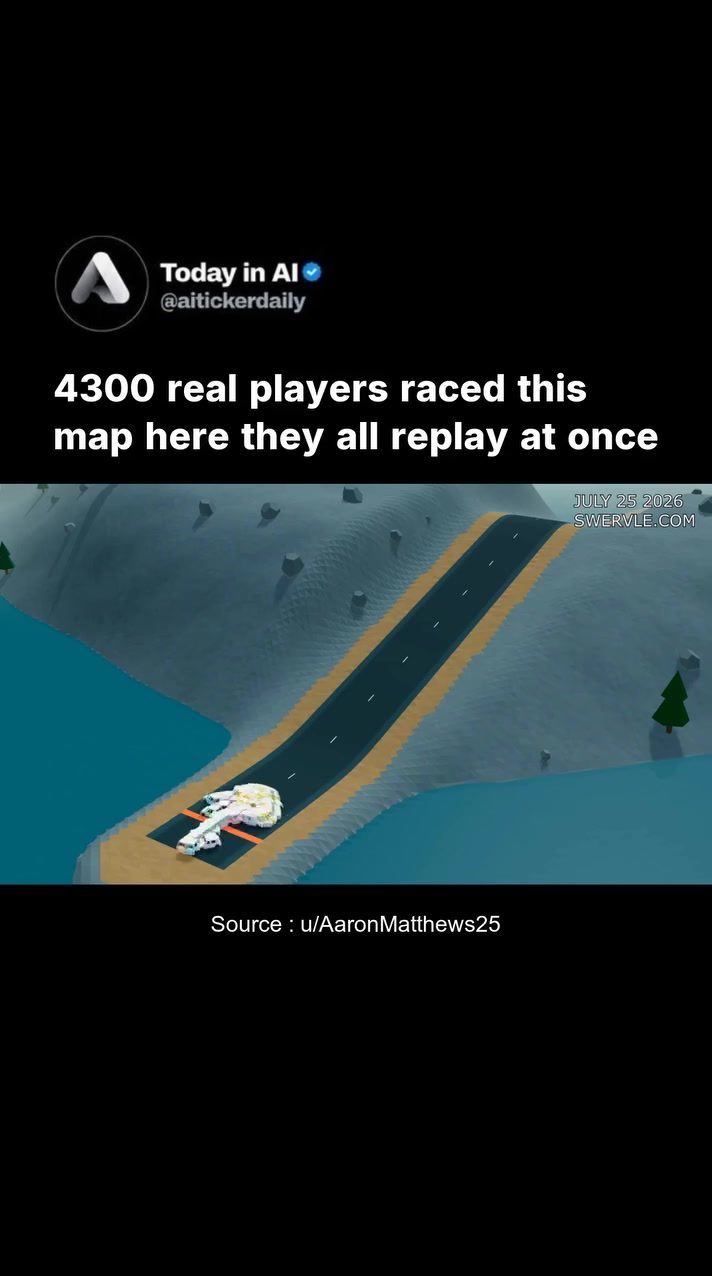 How AI Replays 4,300 Swervle Race Simulations in Your Browser