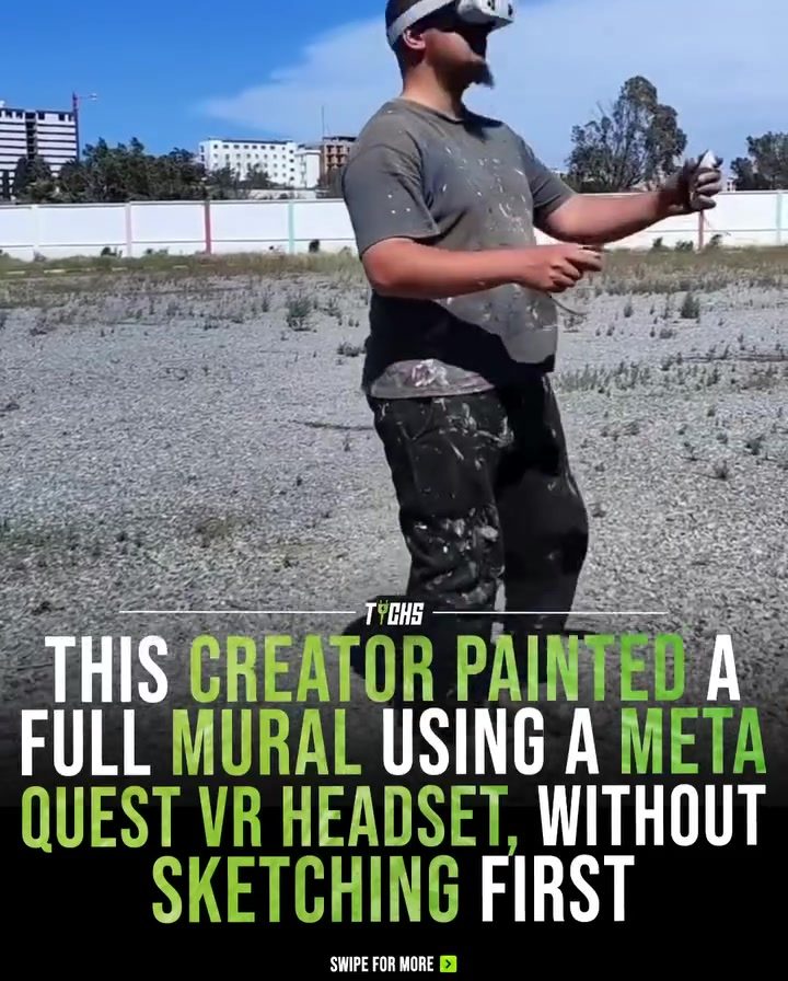 Meta Quest VR: Revolutionizing Mural Art Without Sketching