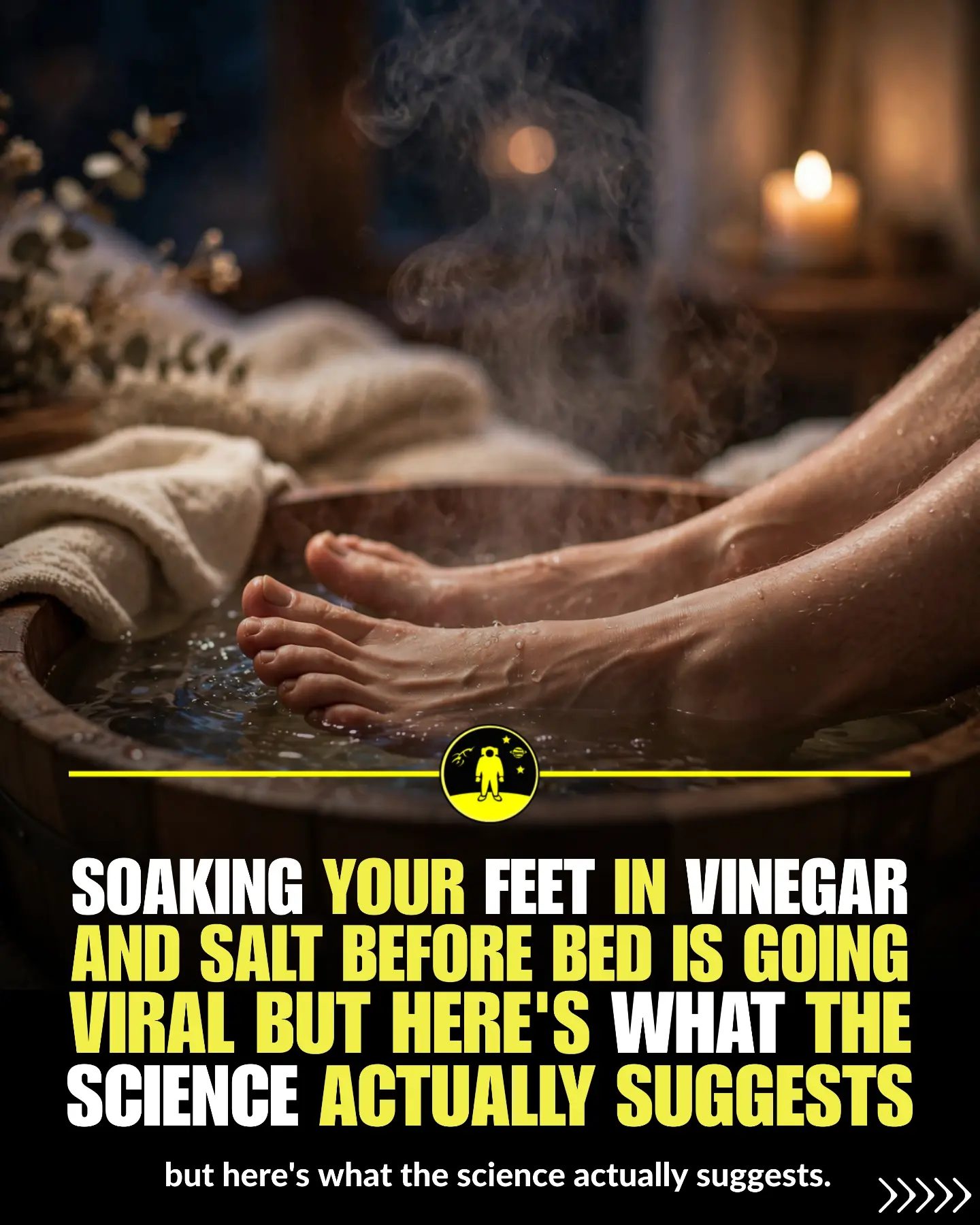 The Truth About Foot Soaks with Vinegar and Salt