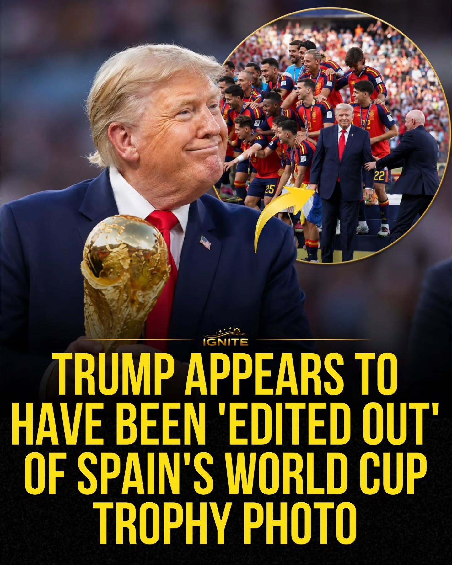 Trump World Cup Photo: Real or Fake?