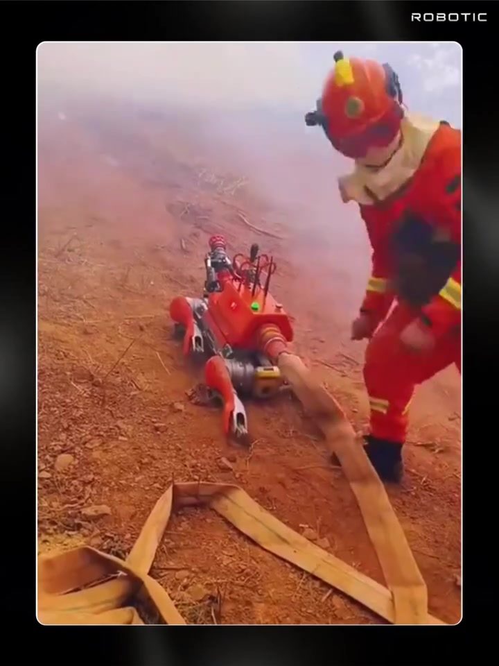 Firefighting Robots: Safeguarding Human Crews in Extreme Environments