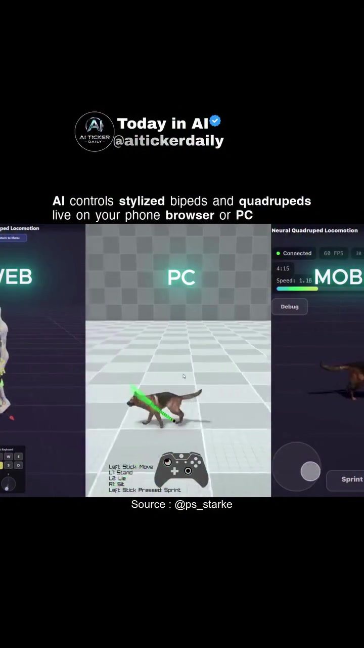 **AI-Tuned Character Movement Software for Animators and Gamers**