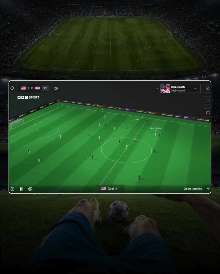 BBC Sport's 3D Interactive FIFA Viewing: Transforming Soccer