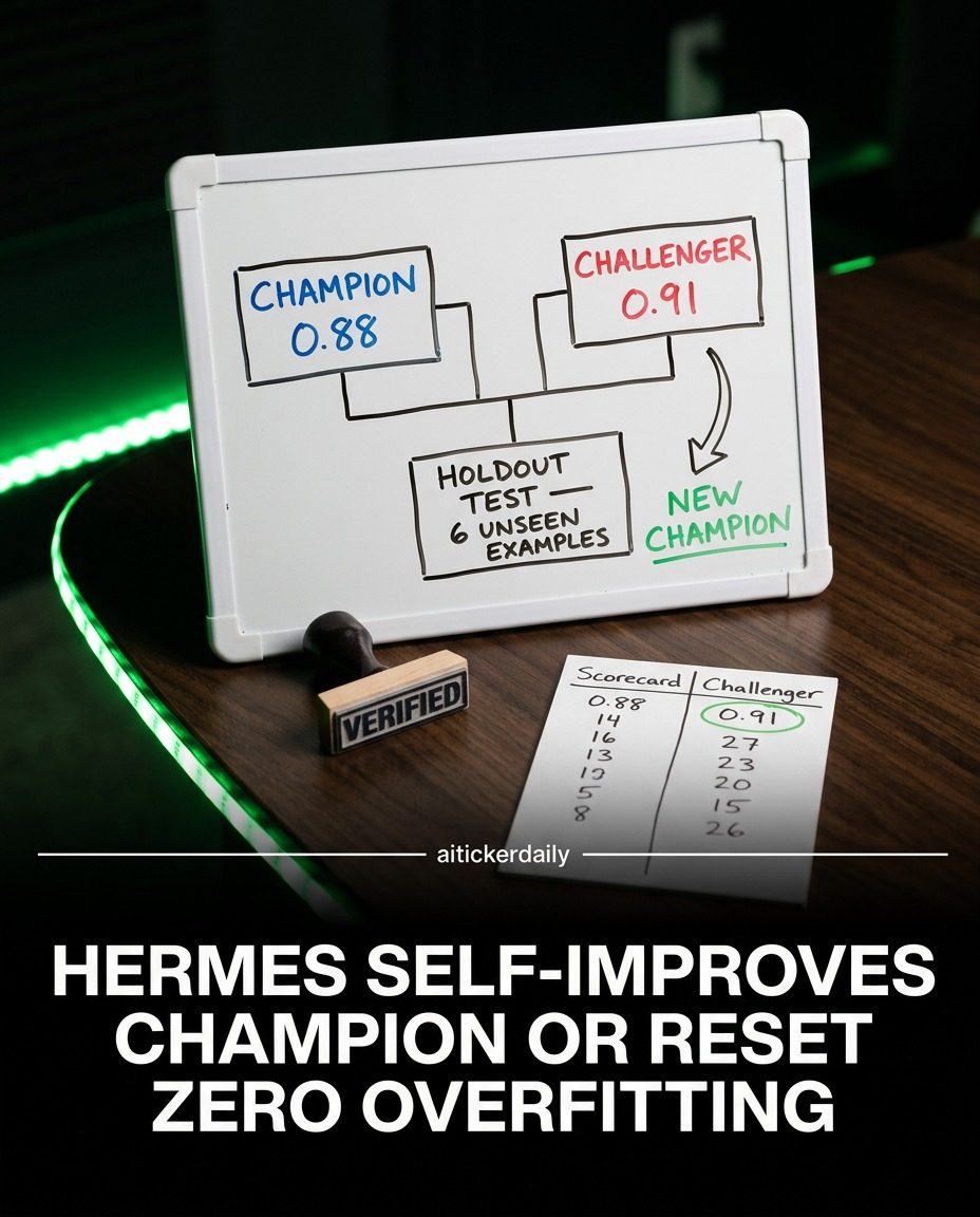 **Ten-Step Process for AI Self-Improvement using Hermes Sensei Loop**
