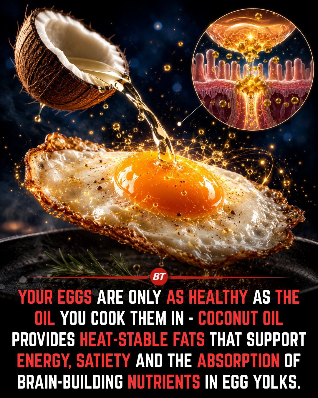 The Benefits of Cooking Eggs with Coconut Oil for Nutrient Absorption