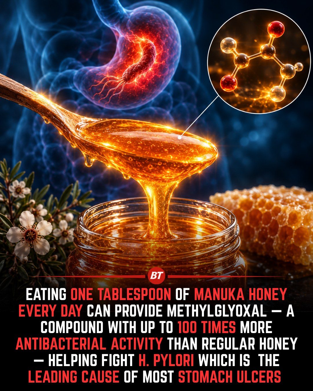 Manuka Honey's Powerful Antibacterial Benefits