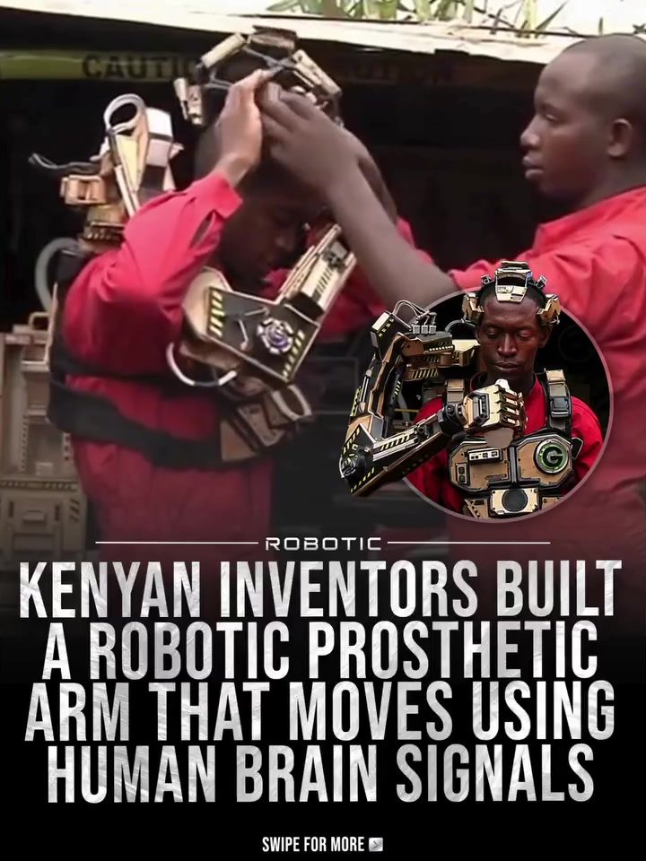 Kenyan Innovators Create Brain-Controlled Robotic Arm