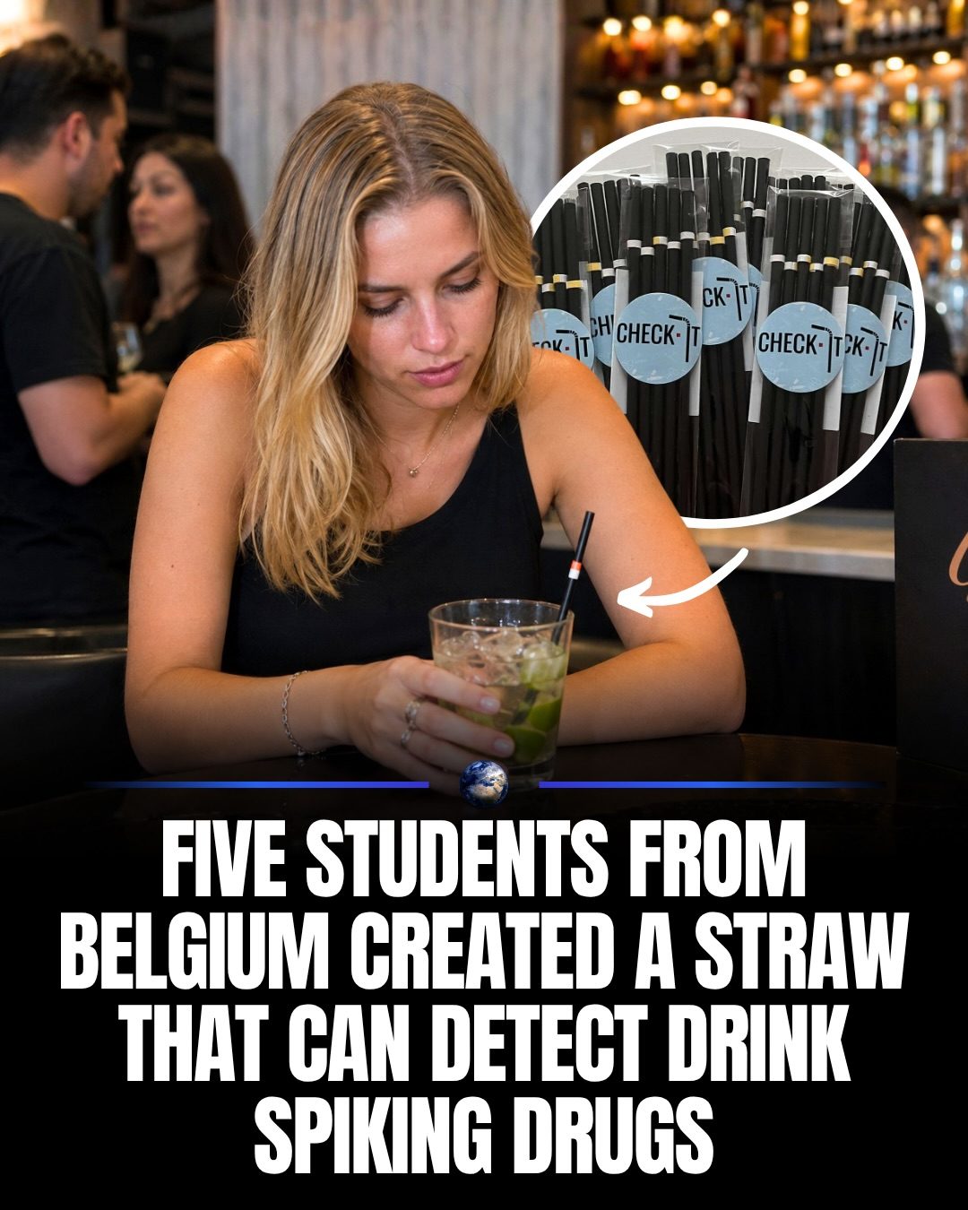 ### Detect Drink Spiking Drugs With This Color-Changing Straw