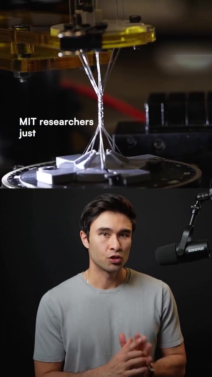 MIT's New Artificial Muscle Fibers Mimic Human Muscles