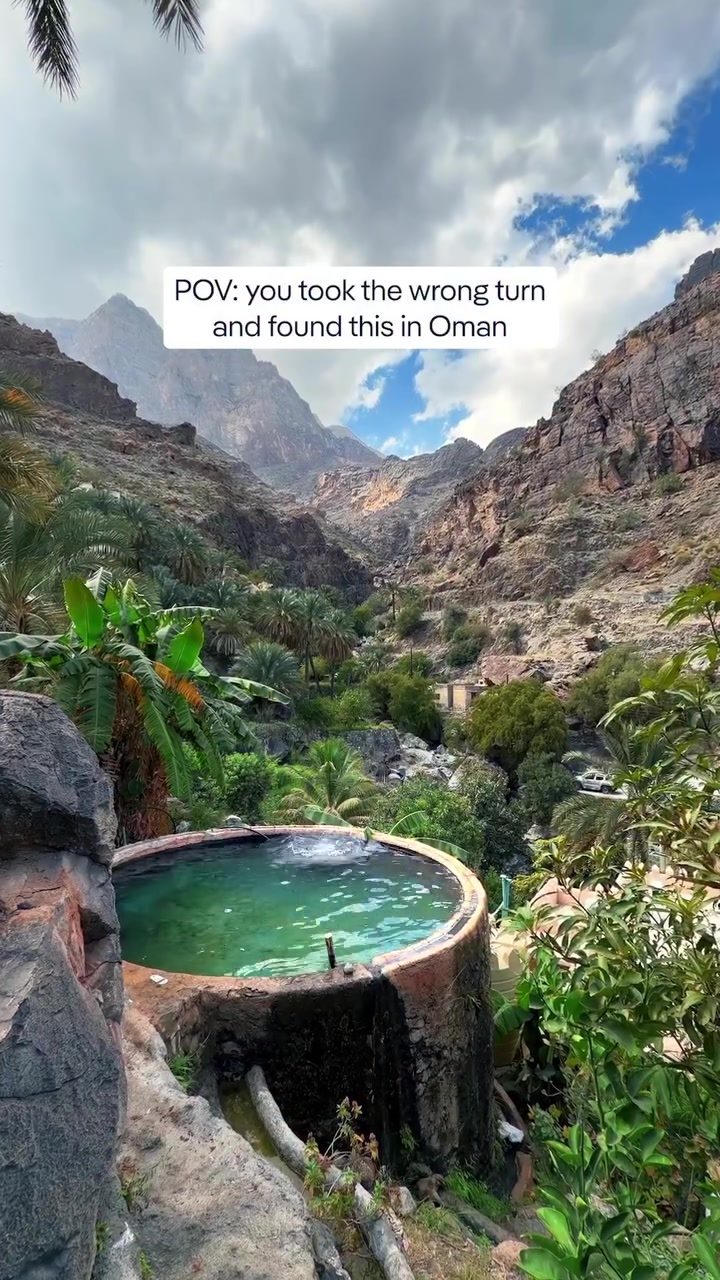 Discover Al Farah's Ancient Mountain Pools in Oman