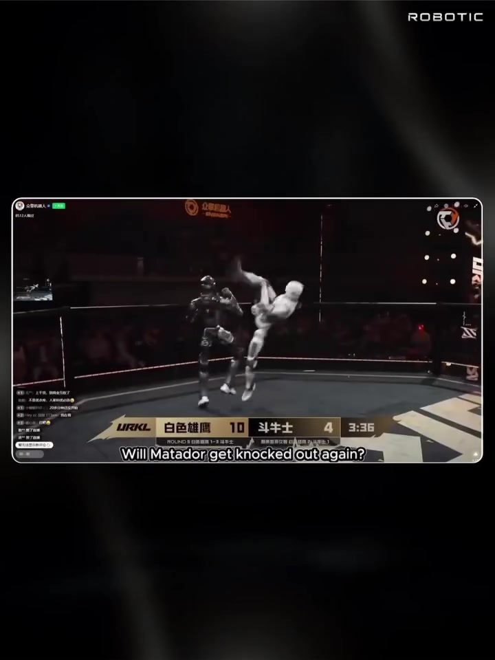 URKL Fighting League: Humanoid Robot Combat Showdown