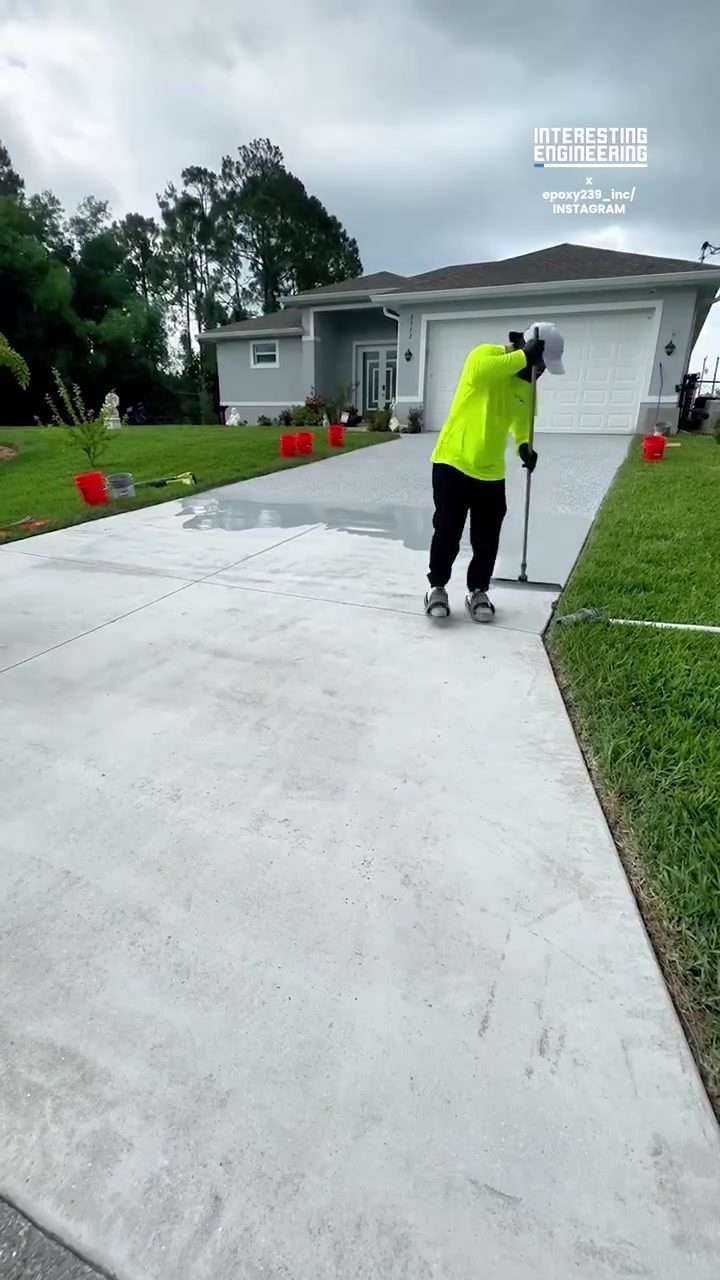 Epoxy Coating Driveways: Durable, Textured Finish