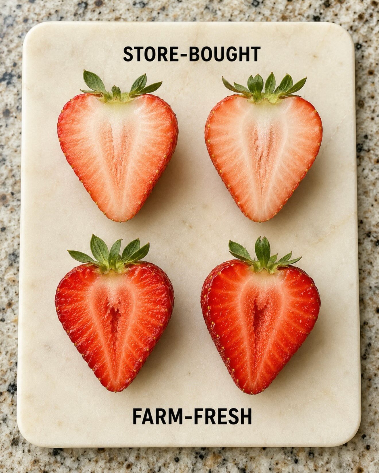 Farm-Fresh vs. Store-Bought: Visual Differences