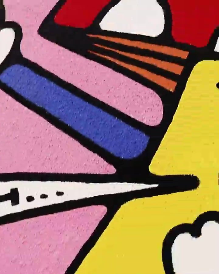 Lacoste Mural Blends Art and Retail in Vibrant Display