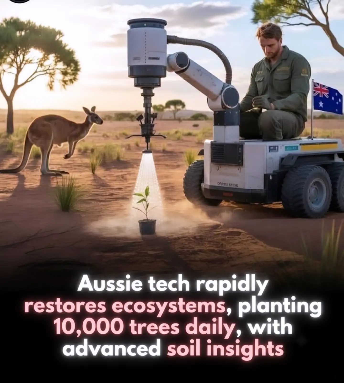 Aussie ARSENAL: Planting 10,000 Trees Daily for Eco-Restoration
