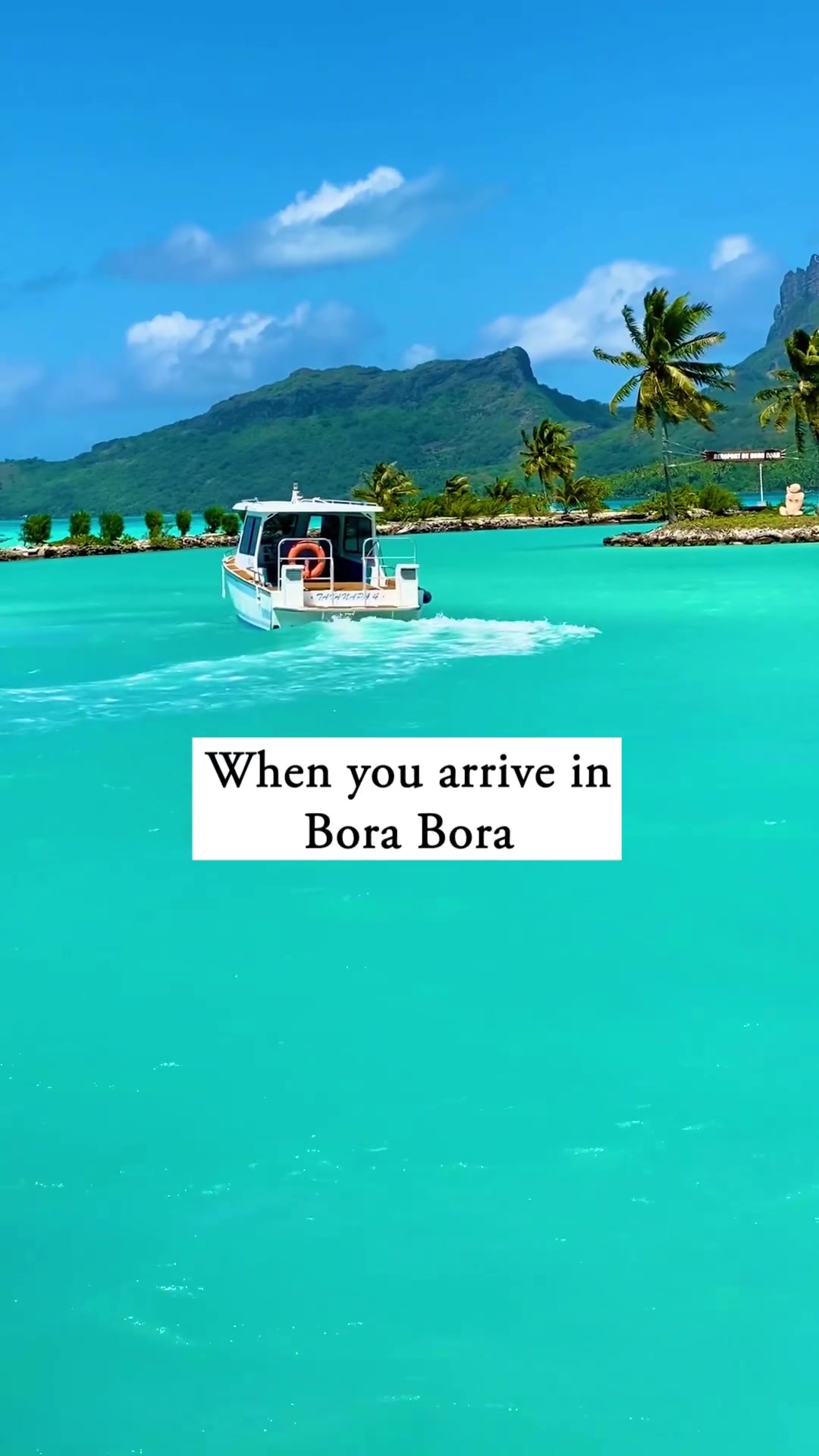 Bora Bora Arrival: A Tropical Paradise