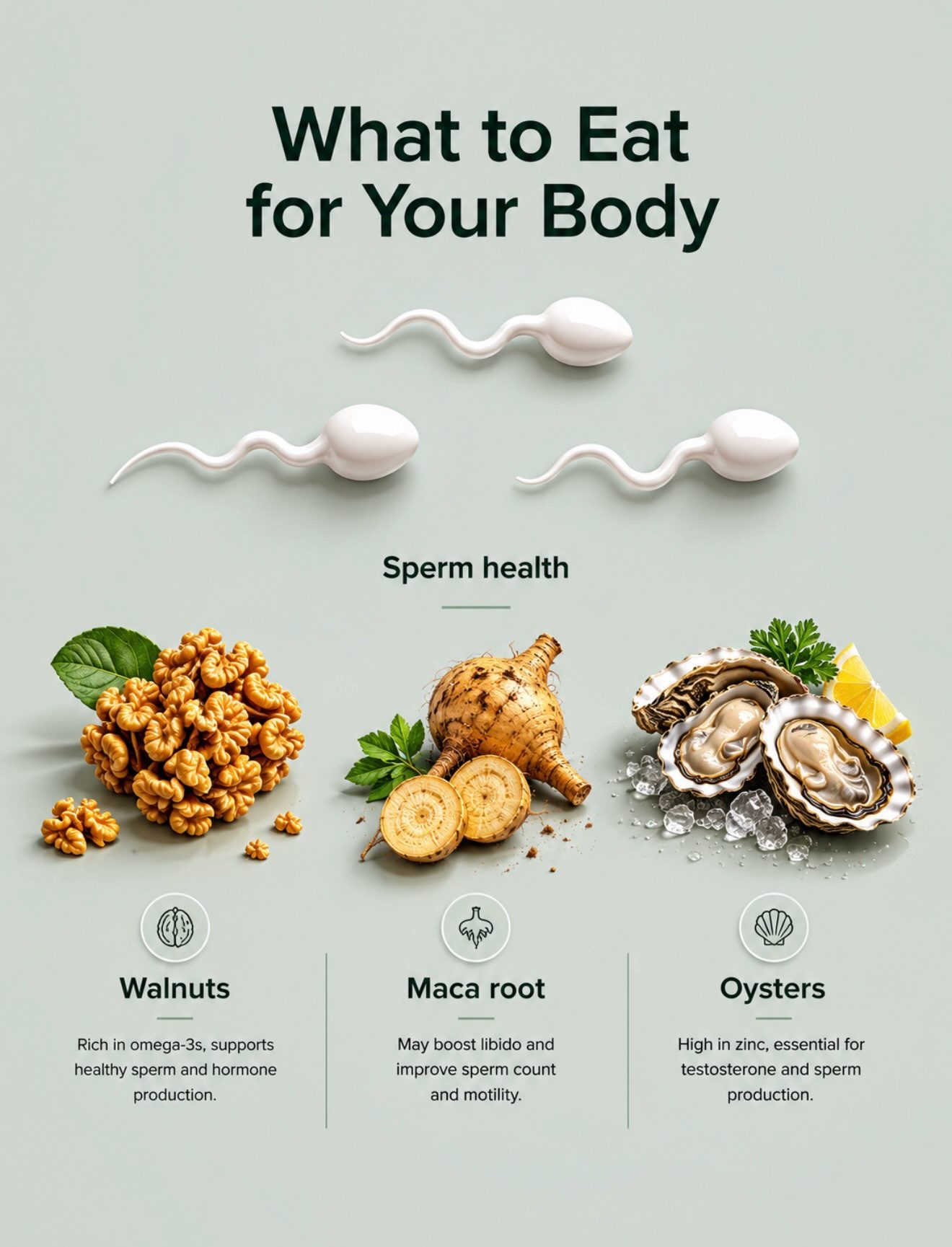 Incorporate Key Foods for Better Eye, Gut, and Sperm Health