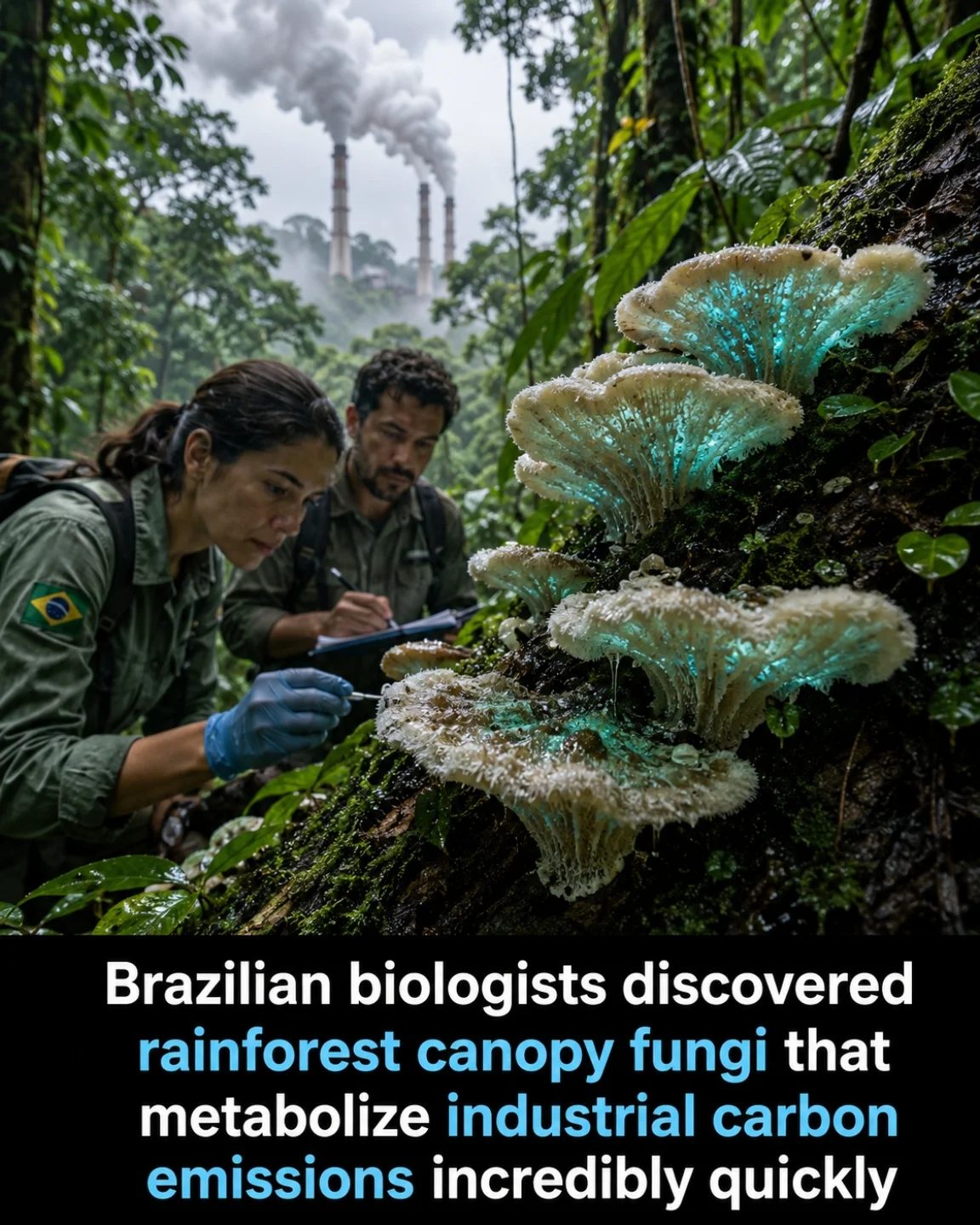 Brazilian Fungi: Nature's Carbon Emission Solution