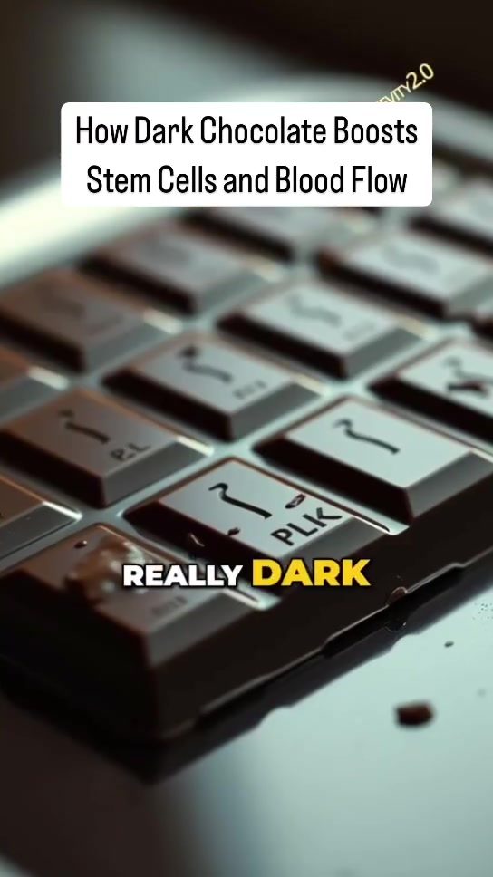 Dr. William Li: Dark Chocolate's Impact on Stem Cells and Blood Flow