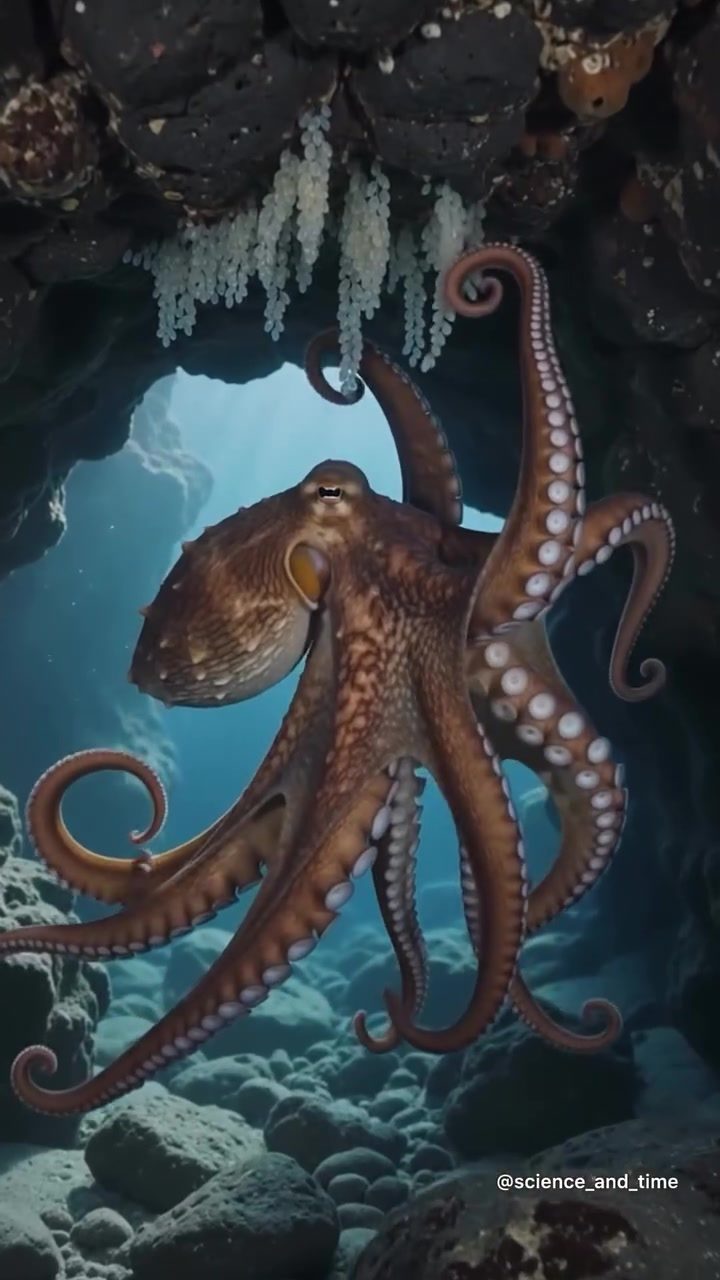 The Ultimate Sacrifice: How Octopus Mothers Die to Protect Their Young