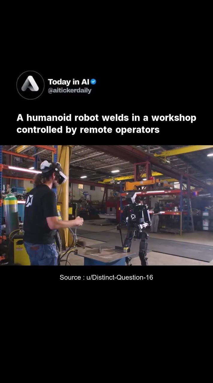 Humanoid Robots Revolutionize Welding with Remote Control