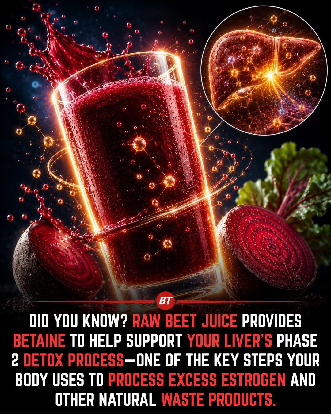 How Beet Juice Supports Liver Detoxification