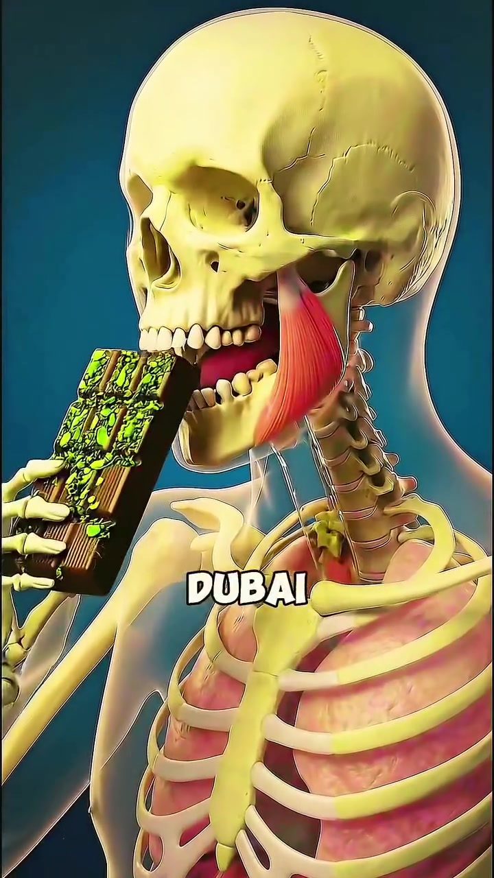 Journey of Dubai Chocolate Through the Digestive System