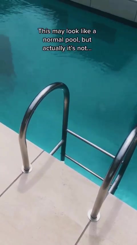 Upside-Down Pool Illusion at Kanazawa Museum
