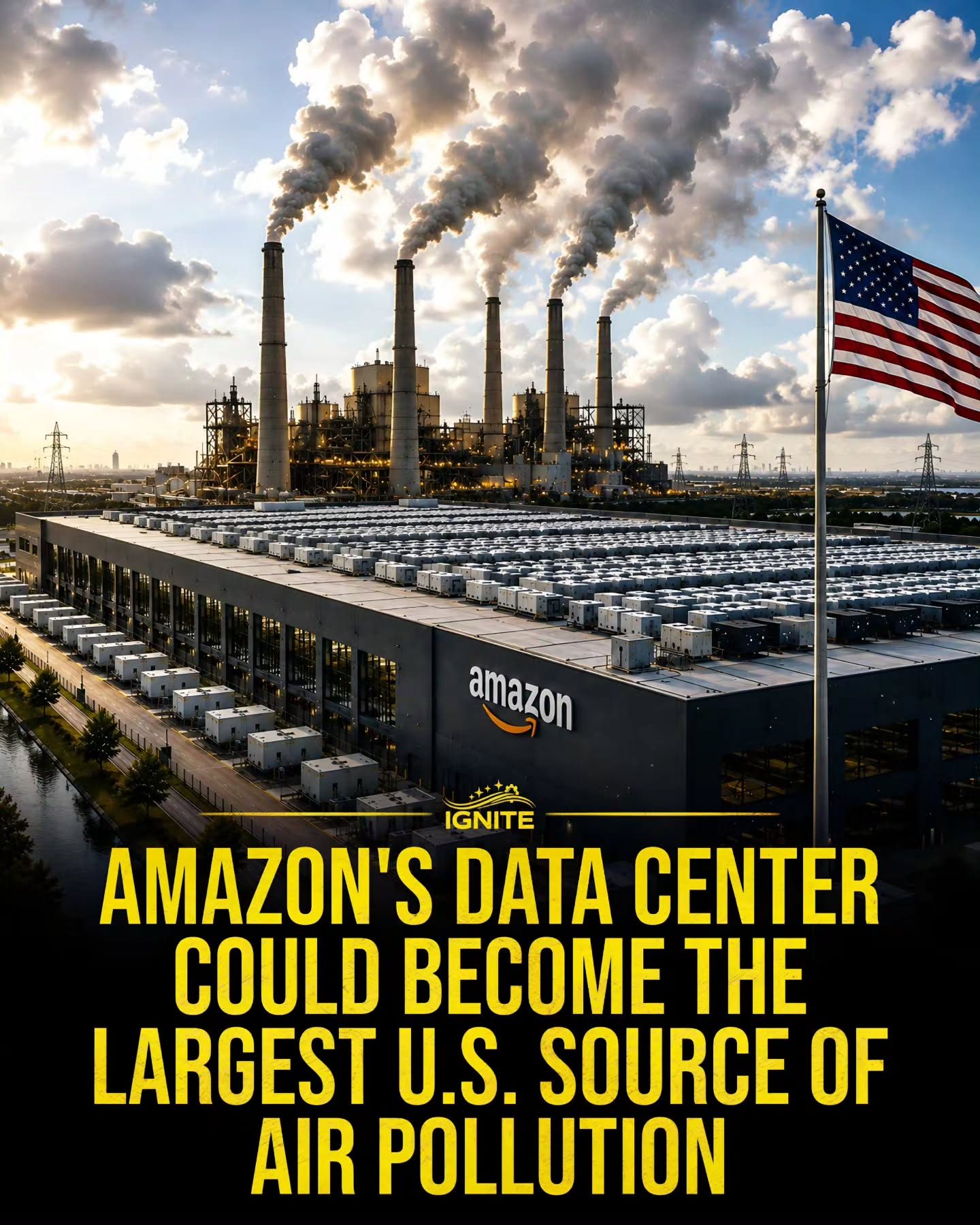 Amazon's Texas Data Center: A Major Pollution Source?