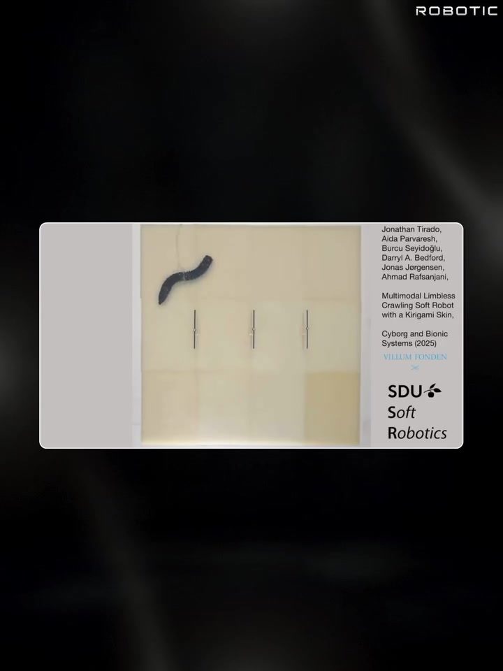 Innovative Limbless Crawling Robot Mimics Snake Movement