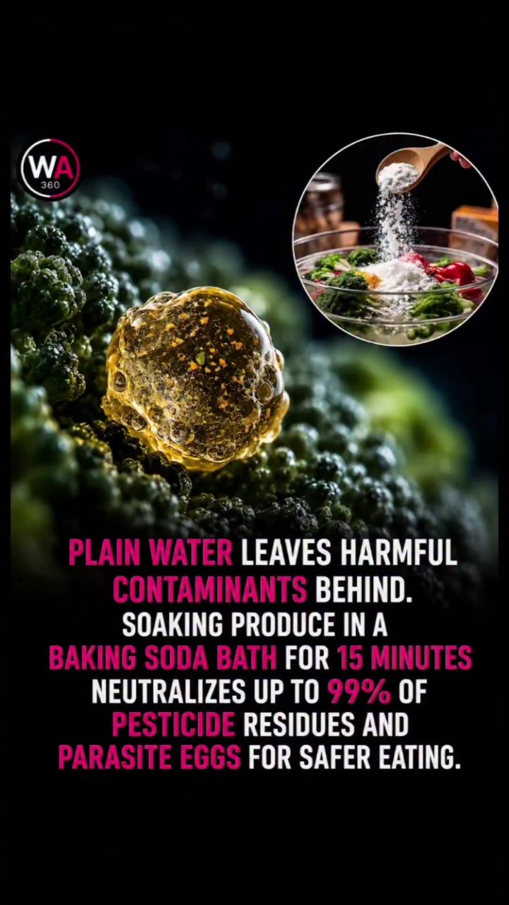 How to Clean Produce with Baking Soda for Safer Eating
