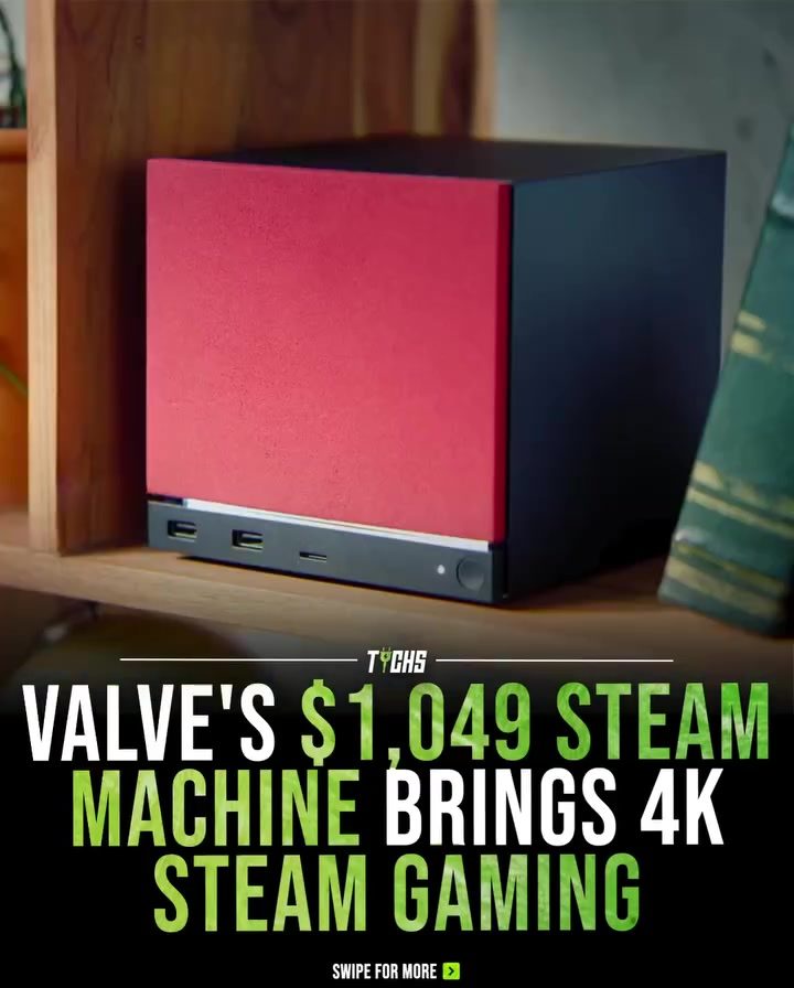 Discover Valve's 4K Steam Machine: Console Gaming PC