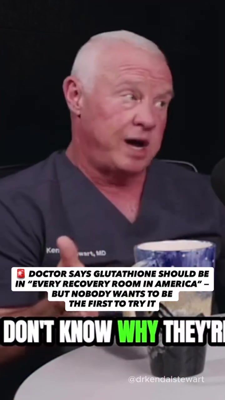 Doctor Advocates for Glutathione in Every Recovery Room