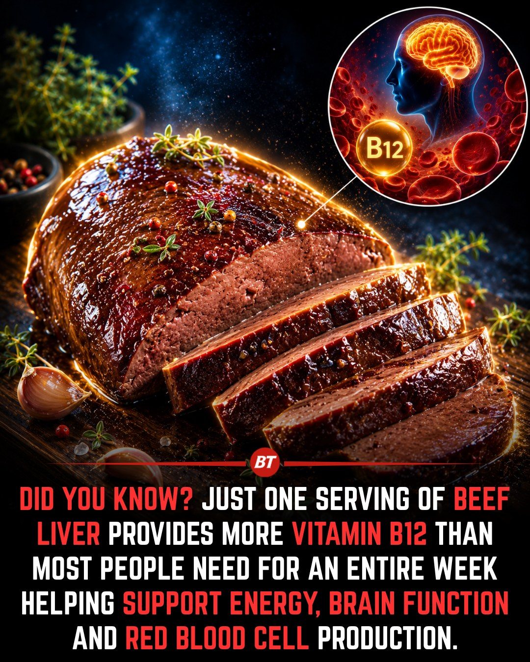 The Power of Beef Liver: Rich Source of Vitamin B12 and Beyond
