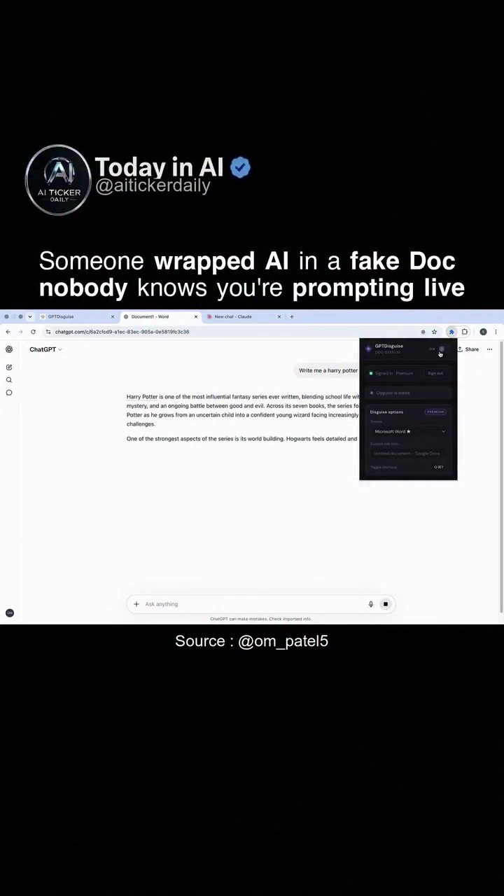 Discover AI Text Generation in Disguise
