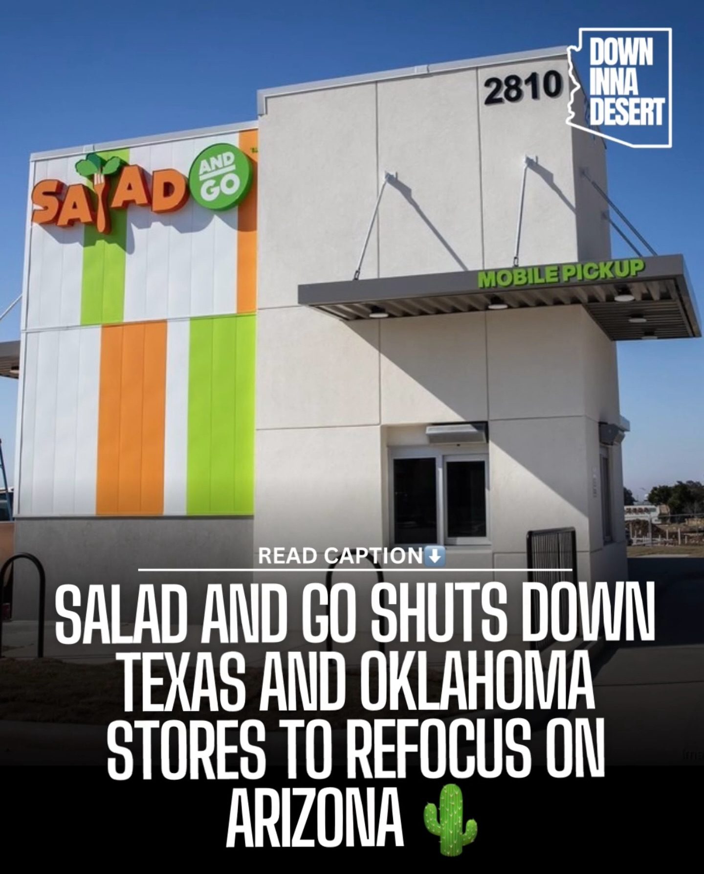 Salad and Go Closes Texas, Oklahoma Stores, Shifts to Arizona