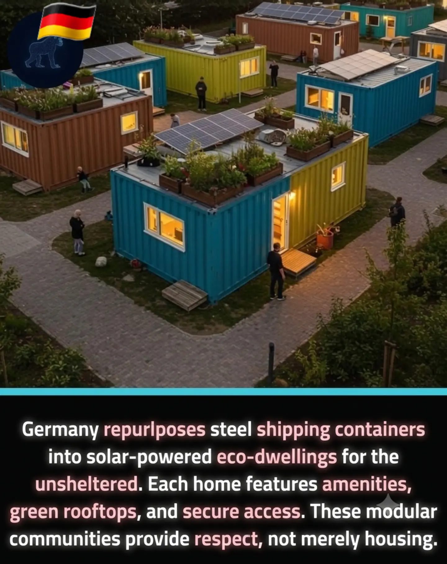 Germany's Modular Eco-Homes: Sustainable Housing from Shipping Containers