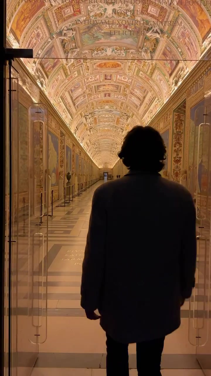 Vatican Museum Hallway: Art and History Walk