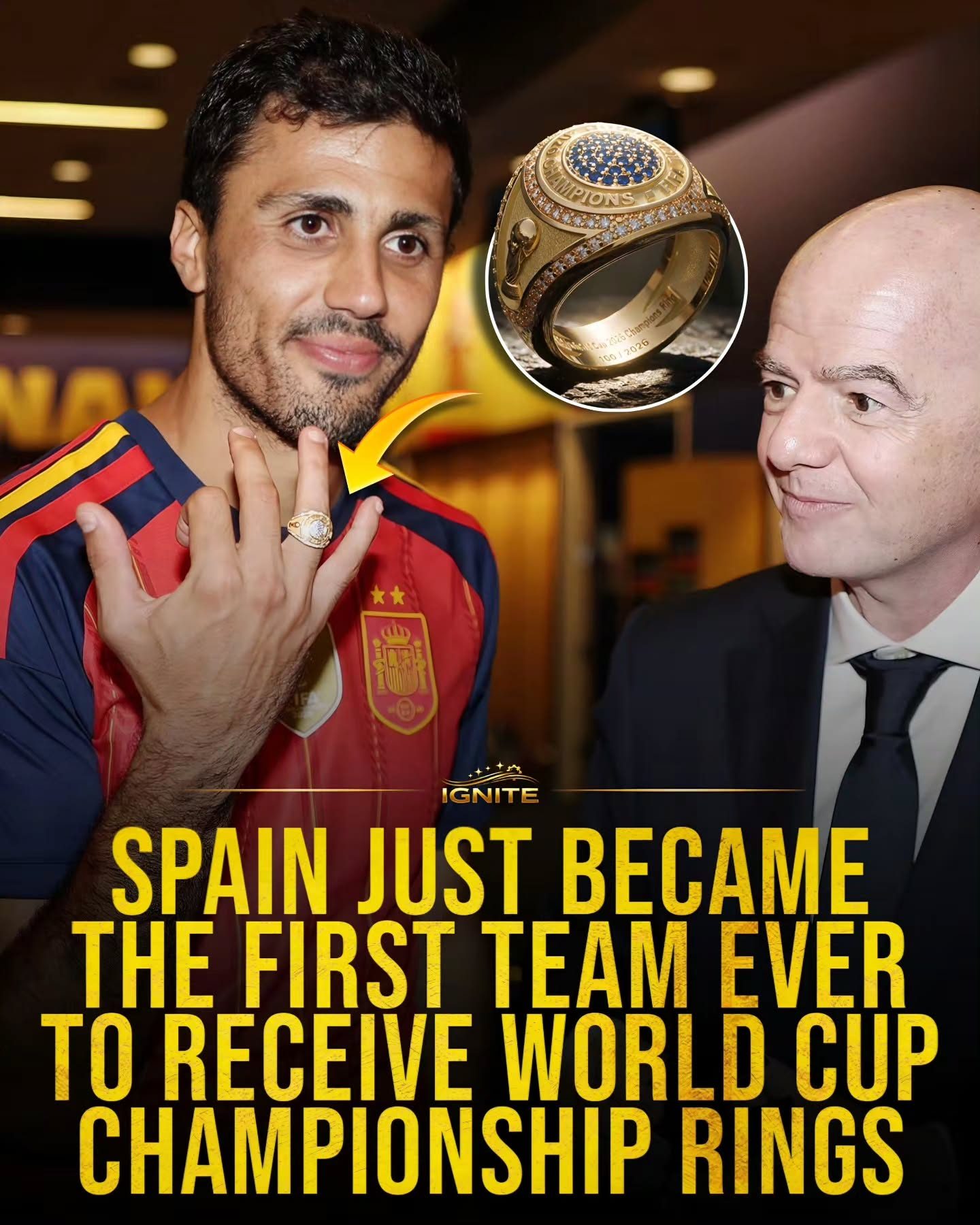 Spain Basketball Team First to Receive World Cup Championship Rings