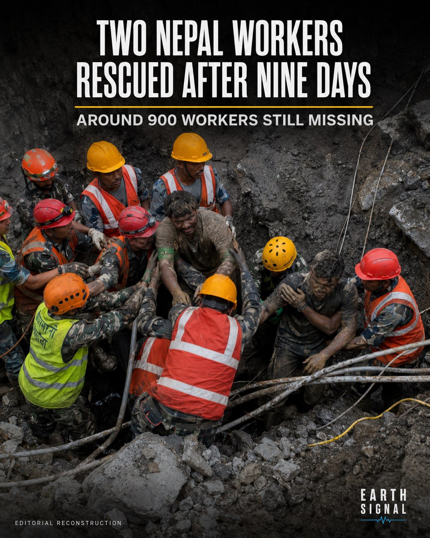 Nepal Earthquake Rescue: Two Workers Saved After Nine Days