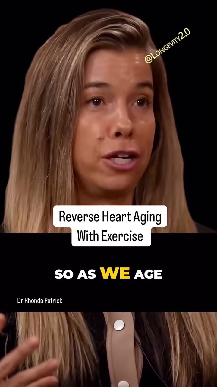 Exercise Reverses Heart Aging: Dr. Rhonda Patrick's Study