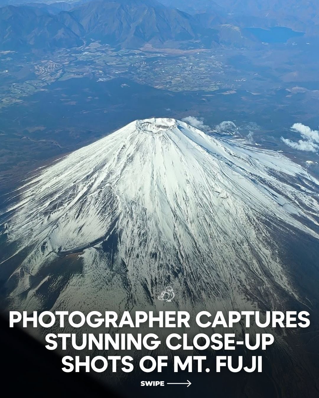 Breathtaking Aerial Views of Mt. Fuji's Hidden Details