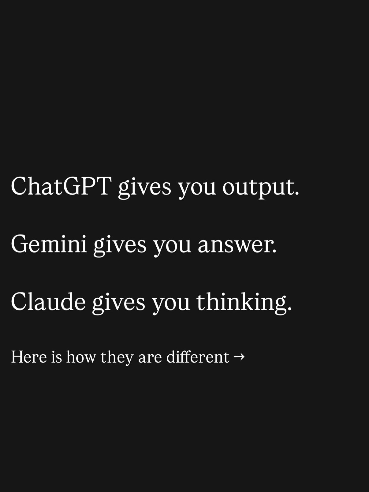 Exploring AI Models: ChatGPT, Gemini, and Claude